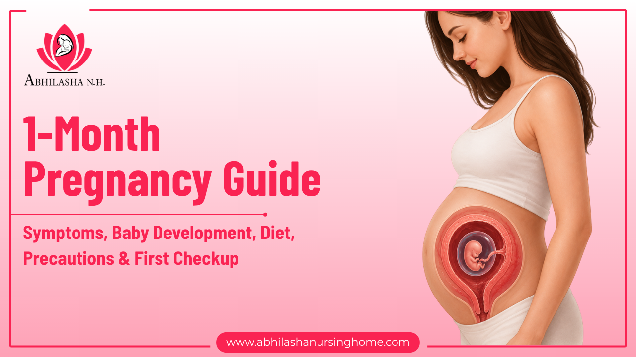 1 month pregnancy guide