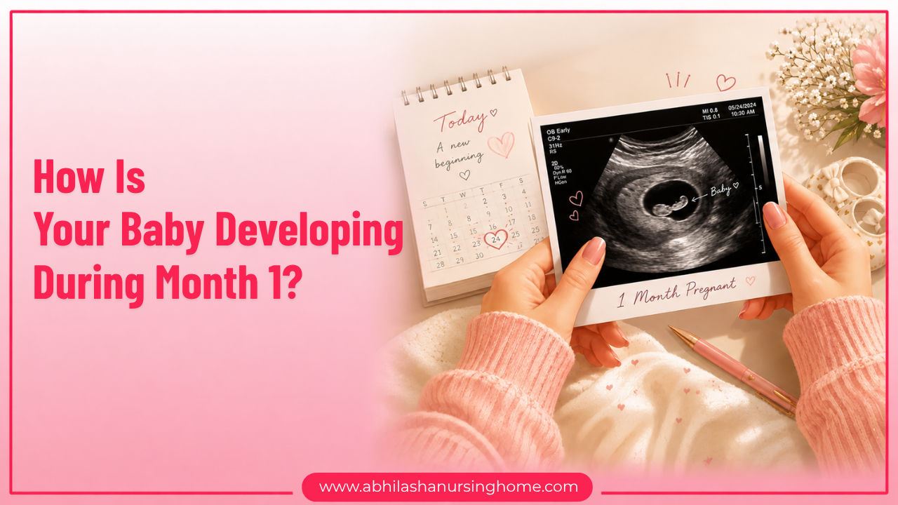 How Is Your Baby Developing During Month 1
