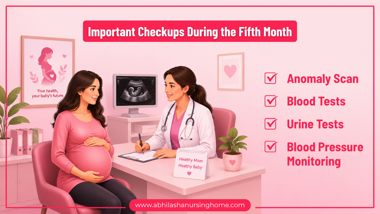 5 Months Pregnancy Symptoms, Baby Development, Diet, & Checkups 3 Important Checkups During the Fifth Month