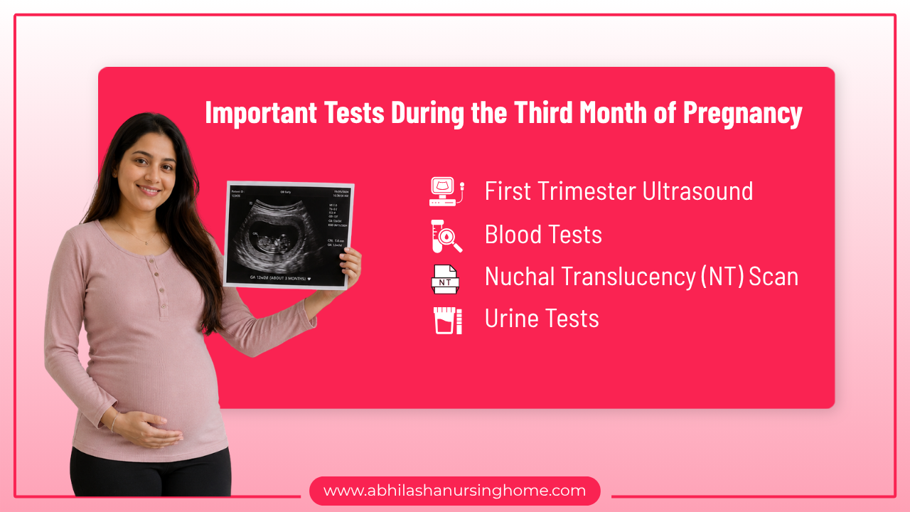 3 Months Pregnancy Symptoms, Baby Development, Diet, Test, Sleeping Position 3 Important Tests During the Third Month of Pregnancy