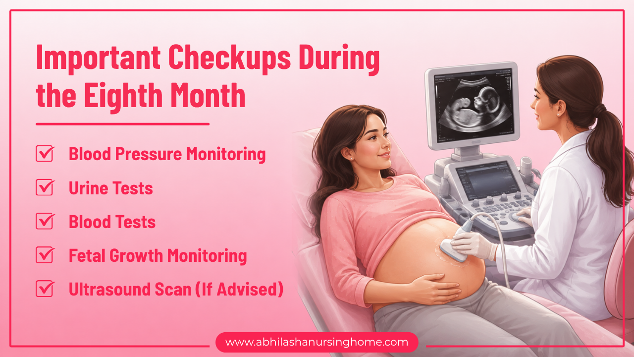 Important Checkups During the Eighth Month