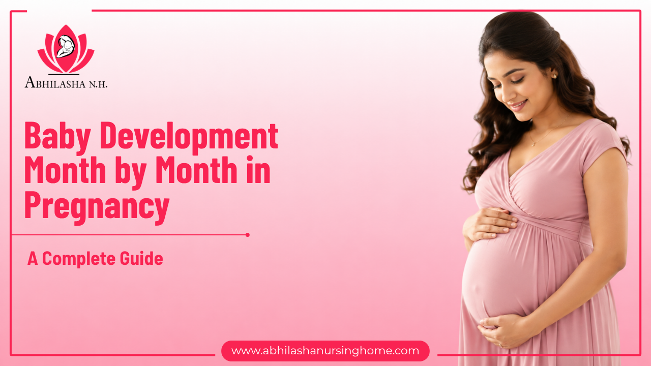 Baby Development Month by Month in Pregnancy