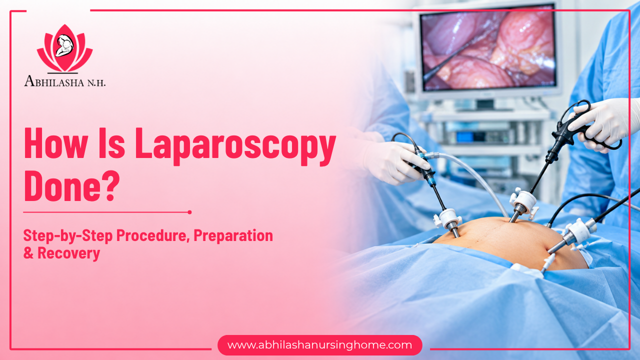 How is laparoscopy done